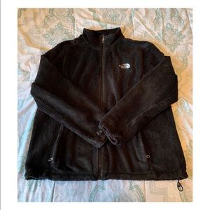 Fuzzy soft north face jacket
